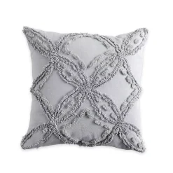 Peri Metallic Chenille Throw Pillow