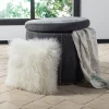 Safavieh Faux Fur Flokati Throw Pillow