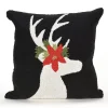 Liora Manne Frontporch Reindeer Indoor Outdoor Throw Pillow -Safavieh Store 3063037