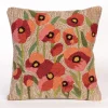 Liora Manne Frontporch Poppies Indoor Outdoor Throw Pillow -Safavieh Store 3063321