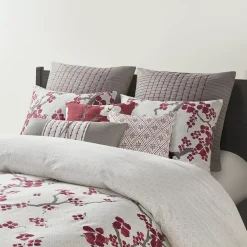 N Natori Cherry Blossom Square Throw Pillow -Safavieh Store 3064062 ALT2