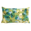 Liora Manne Visions II Pansy Indoor Outdoor Oblong Throw Pillow