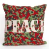 Liora Manne Visions II ''Peace'' Indoor Outdoor Throw Pillow -Safavieh Store 3065388