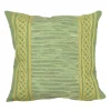 Liora Manne Visions II Celtic Stripe Indoor Outdoor Throw Pillow -Safavieh Store 3067932 Sage
