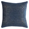 Rizzy Home Geometric Foil Printed Throw Pillow