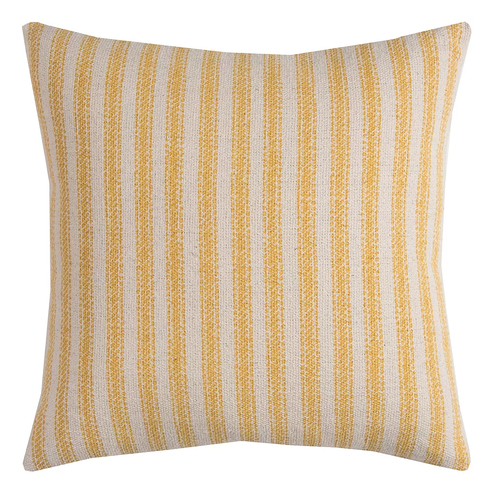 Rizzy Home Striped Ticking Throw Pillow 3 Rizzy Home Striped Ticking Throw Pillow