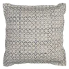 Rizzy Home Geometric Solid Throw Pillow -Safavieh Store 3220774 Blue