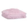 Kennedy Home Collection M. Kennedy Home Polar Faux Fur Square Cushion Pillow -Safavieh Store 3274271 Light Pink