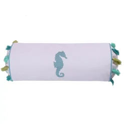 Levtex Home Camarillo Seahorse Neck Roll Throw Pillow