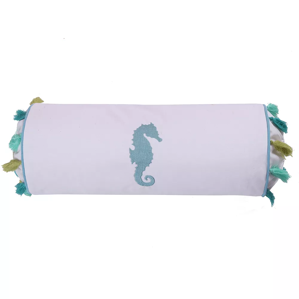 Levtex Home Camarillo Seahorse Neck Roll Throw Pillow 3 Levtex Home Camarillo Seahorse Neck Roll Throw Pillow