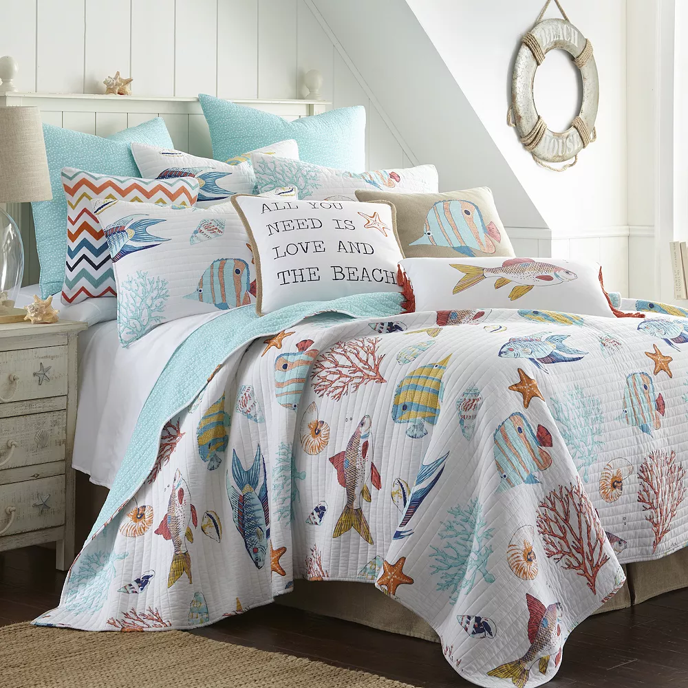 Levtex Nadador Fish Oblong Throw Pillow 5 Levtex Nadador Fish Oblong Throw Pillow - Image 3