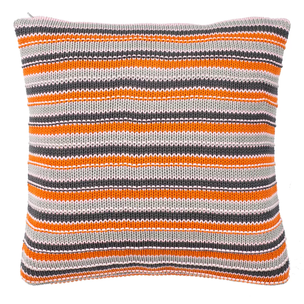 Safavieh Candy Stripe Knit Throw Pillow 3 Safavieh Candy Stripe Knit Throw Pillow