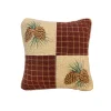 Donna Sharp Pine Lodge Patch Throw Pillow -Safavieh Store 3313888