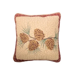 Donna Sharp Pine Lodge Pine Branch Throw Pillow