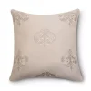 Pointehaven Riviera Embroidered Throw Pillow