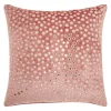 Mina Victory Life Styles Velvet Mirrors Throw Pillow -Safavieh Store 3347728 Rose