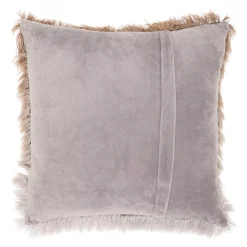Mina Victory Illusion Shag Throw Pillow -Safavieh Store 3347747 ALT2