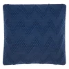 Mina Victory Life Styles Large Chevron Throw Pillow -Safavieh Store 3348997 Indigo