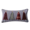 Levtex Home Reindeer Trees Oblong Throw Pillow