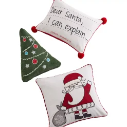 Levtex Home Santa Claus Lane Postcard Throw Pillow -Safavieh Store 3366813 ALT3