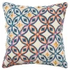 Rizzy Home Orange Stripe Transitional Throw Pillow -Safavieh Store 3376980