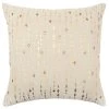 Rizzy Home Gold Stripe Transitional Throw Pillow