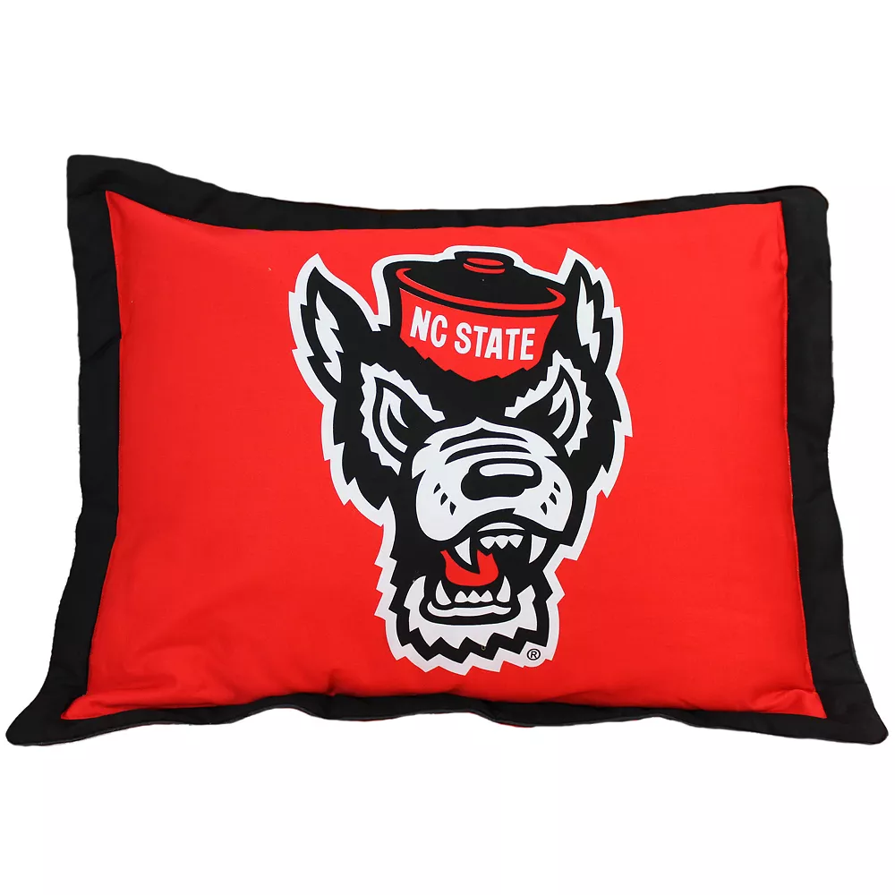 North Carolina State Wolfpack Logo Pillow 3 North Carolina State Wolfpack Logo Pillow