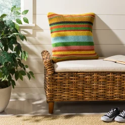 Safavieh Striped Indoor Outdoor Throw Pillow -Safavieh Store 3431450 ALT2