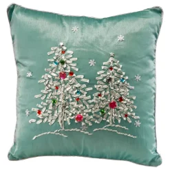 National Tree Company 16" Christmas Trees Pillow
