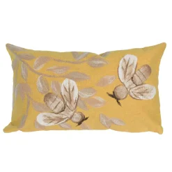 Liora Manne Visions III Bees Indoor Outdoor Throw Pillow