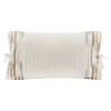 N Natori Decorative Oblong Throw Pillow -Safavieh Store 3557490 White
