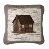 Donna Sharp Birch Forest Cabin Decorative Pillow -Safavieh Store 3602223