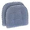 The Gripper Gingham Chair Pad 1 The Gripper Gingham Chair Pad -Safavieh Store 3644909 Navy