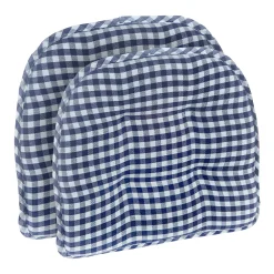 The Gripper Gingham Chair Pad