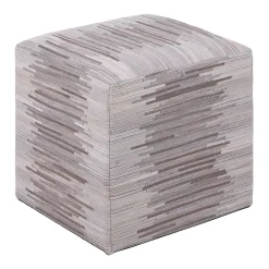 Decor 140 Sabina Leather Pouf