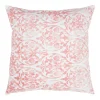 Mina Victory Life Styles Damask Throw Pillow -Safavieh Store 3736684 Coral