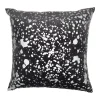 Mina Victory Luminescence Metallic Splash Throw Pillow -Safavieh Store 3736686 Charcoal