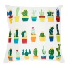 Mina Victory Velvet Succulents Multicolor Throw Pillow -Safavieh Store 3736687
