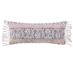 Levtex Home Carina Pieced Fringe Pillow