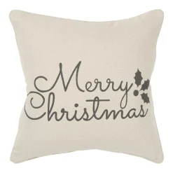 Rizzy Home Merry Christmas Throw Pillow