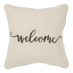 Rizzy Home Welcome Throw Pillow