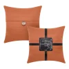 Unbranded 20" 2-Pack Button Feather Pillow -Safavieh Store 3839861