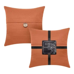 Unbranded 20" 2-Pack Button Feather Pillow