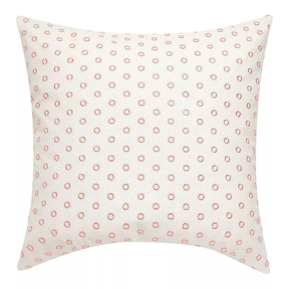 Unbranded 22" Metallic Cherrios Embroidered Feather Pillow 3 Unbranded 22" Metallic Cherrios Embroidered Feather Pillow