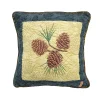 Donna Sharp Cabin Raising Pinecone Pillow