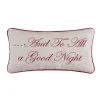 C&F Home "And To All A Good Night" Embroidered Throw Pillow