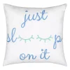 Waverly Spree Lights Out Embroidered Decorative Pillow -Safavieh Store 3874454