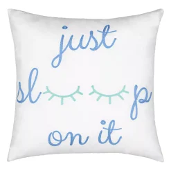 Waverly Spree Lights Out Embroidered Decorative Pillow