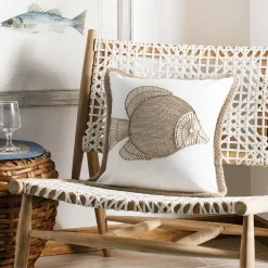 Safavieh Nilam Fish Throw Pillow -Safavieh Store 3898237 ALT