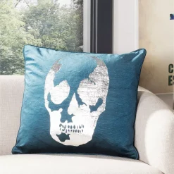 Safavieh Romey Skull Throw Pillow -Safavieh Store 3898422 ALT